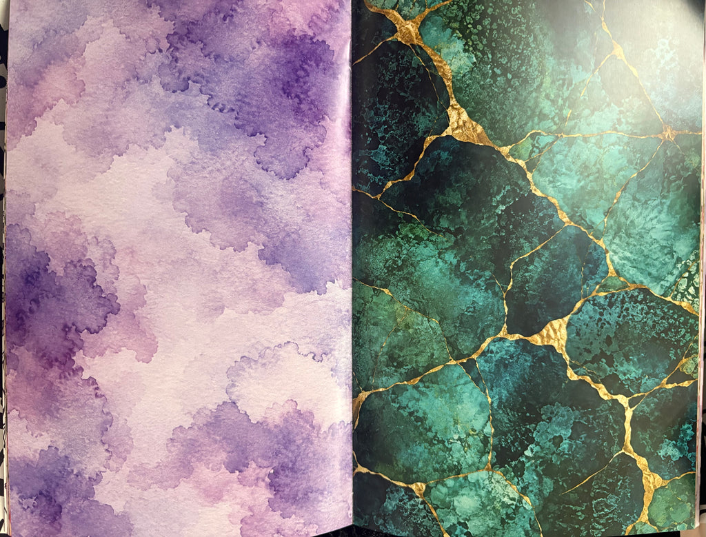 Medusa scrap garden-volume one / junk journal background paper book