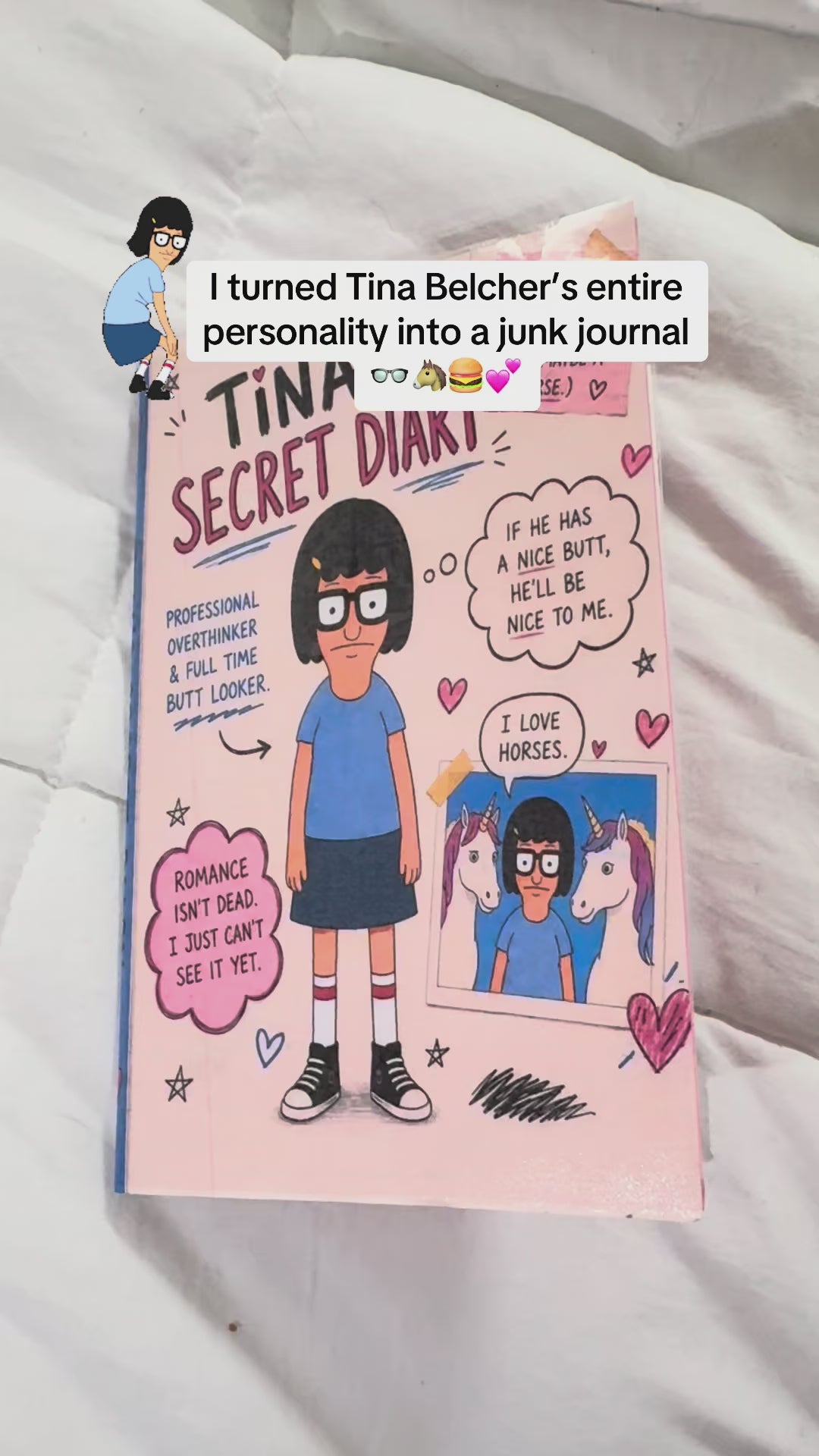 The Awkward Girl Journal Bundle 🍔🐴💙